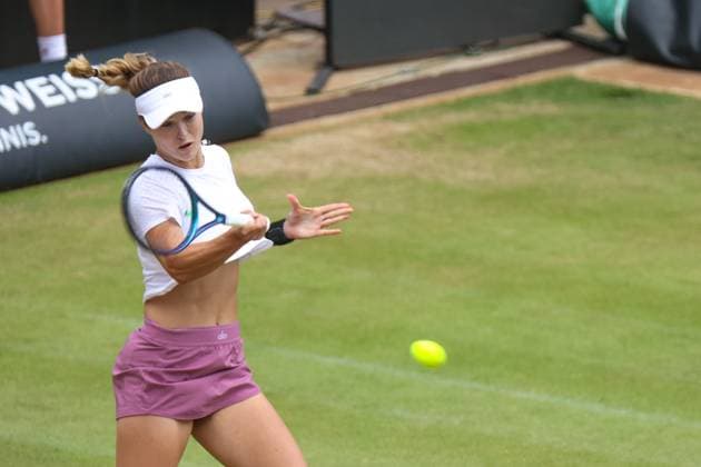 2024.06.23 Berlin Olympiastadion Tenis Ecotrans Ladies Open 2024 WTA, Tennis Damen 500 Tournament Jessica Pegula - Anna Kalinskaya N z final single Anna Kalinskaya Foto Szymon Gorski PressFocus 2024.06.23 Berlin Olympiastadion Tennis Ecotrans Ladies Open 2024 WTA 500 Tournament Jessica Pegula - Anna Kalinskaya final single Anna Kalinskaya Credit: Szymon Gorski PressFocus NEWSPIX.PL --- Newspix.pl  20240623PF_SG028