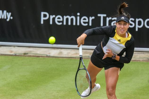 2024.06.23 Berlin Olympiastadion Tenis Ecotrans Ladies Open 2024 WTA, Tennis Damen 500 Tournament Jessica Pegula - Anna Kalinskaya N z final single Jessica Pegula Foto Szymon Gorski PressFocus 2024.06.23 Berlin Olympiastadion Tennis Ecotrans Ladies Open 2024 WTA 500 Tournament Jessica Pegula - Anna Kalinskaya final single Jessica Pegula Credit: Szymon Gorski PressFocus NEWSPIX.PL --- Newspix.pl  20240623PF_SG048