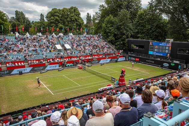 2024.06.23 Berlin Olympiastadion Tenis Ecotrans Ladies Open 2024 WTA, Tennis Damen 500 Tournament Jessica Pegula - Anna Kalinskaya N z final single kibice doping Foto Szymon Gorski PressFocus 2024.06.23 Berlin Olympiastadion Tennis Ecotrans Ladies Open 2024 WTA 500 Tournament Jessica Pegula - Anna Kalinskaya final single kibice doping Credit: Szymon Gorski PressFocus NEWSPIX.PL --- Newspix.pl  20240623PF_SG060