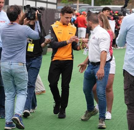 23 06 2024, Circuit de Catalunya, Barcelona, Formula 1 Aramco Grand Prix of Spain 2024 , in the picture Lando Norris GBR , McLaren F1 Team Defodi 506 20240623 hbr 0139 Defodi-506