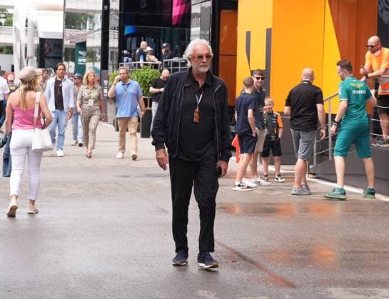 23 06 2024, Circuit de Catalunya, Barcelona, Formula 1 Aramco Grand Prix of Spain 2024 , in the picture Flavio Briatore new managing consultant of Alpine F1 Team Defodi 506 20240623 hbr 0490 Defodi-506