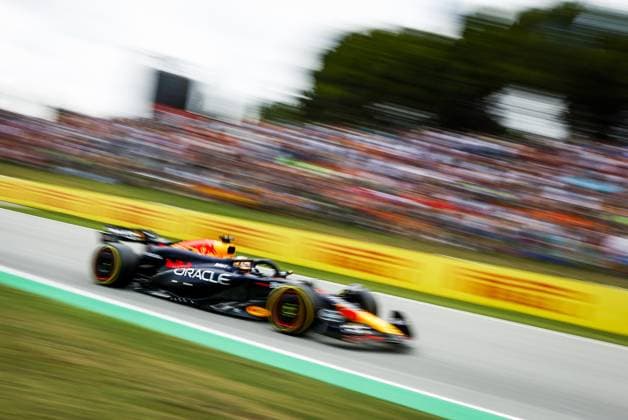 MONTMELO - Max Verstappen (Red Bull Racing) in action during the Formula 1 Grand Prix of Spain at the Circuit de Catalunya. ANP SEM VAN DER WAL xVIxANPxSportx xxANPxIVx 501853310 originalFilename: 501853310.jpg