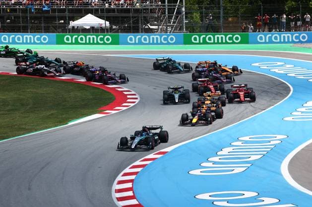 F1 Spanish Grand Prix 2024 Start of the Formula 1 Spanish Grand Prix at Circuit de Barcelona-Catalunya in Barcelona, Spain on June 23, 2024. Barcelona Spain  Copyright: xJakubxPorzyckix originalFilename:porzycki-f1spanis240623_np5w3.jpg
