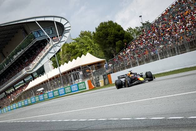 MONTMELO - Max Verstappen (Red Bull Racing) in action during the Formula 1 Grand Prix of Spain at the Circuit de Catalunya. ANP SEM VAN DER WAL xVIxANPxSportx xxANPxIVx 501853585 originalFilename: 501853585.jpg