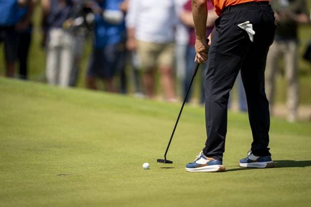 BADHOEVEDORP - Joost Luiten during the last day of the 104th edition of the KLM Open golf at The International golf course near Amsterdam. ANP SANDER KONING xVIxANPxSportx xxANPxIVx 501853784 originalFilename: 501853784.jpg