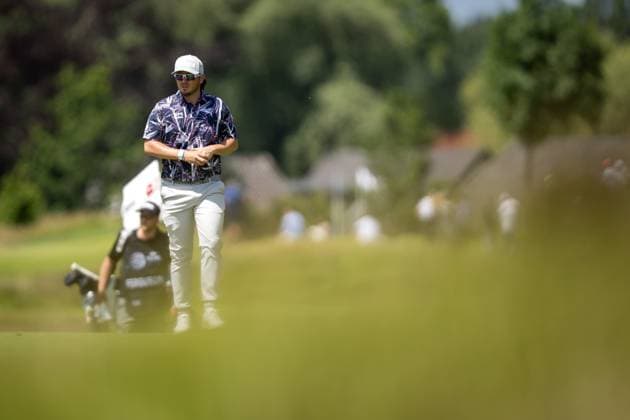 BADHOEVEDORP - Ewan Ferguson (SCO) during the last day of the 104th edition of the KLM Open golf at The International golf course near Amsterdam. ANP SANDER KONING xVIxANPxSportx xxANPxIVx 501855145 originalFilename: 501855145.jpg