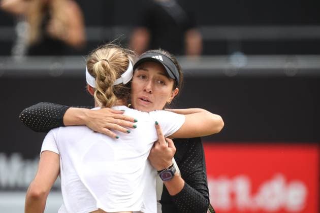 2024.06.23 Berlin Olympiastadion Tenis Ecotrans Ladies Open 2024 WTA, Tennis Damen 500 Tournament Jessica Pegula - Anna Kalinskaya N z final single kibice doping Jessica Pegula win zwyciestwo wygrana winner Foto Szymon Gorski PressFocus 2024.06.23 Berlin Olympiastadion Tennis Ecotrans Ladies Open 2024 WTA 500 Tournament Jessica Pegula - Anna Kalinskaya final single kibice doping Jessica Pegula win zwyciestwo wygrana winner Credit: Szymon Gorski PressFocus NEWSPIX.PL --- Newspix.pl  20240623PF_SG069