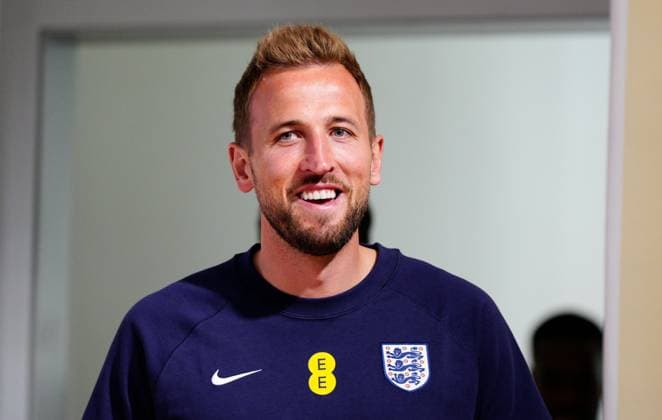 England Captain Harry Kane of England arrives at Media centre. England press conference, PK, Pressekonferenz UEFA European Championship, EM, Europameisterschaft 2024, Group C, Football, Spa & Golf Resort Weimarer Land, Blankenhain, Germany, 23 Jun 2024 EDITORIAL USE ONLY No use with unauthorised audio, video, data, fixture lists, club league logos or live services. Online in-match use limited to 120 images, no video emulation. No use in betting, games or single club league player publications. Copyright: xDavexShopland Shutterstockx 14548020h