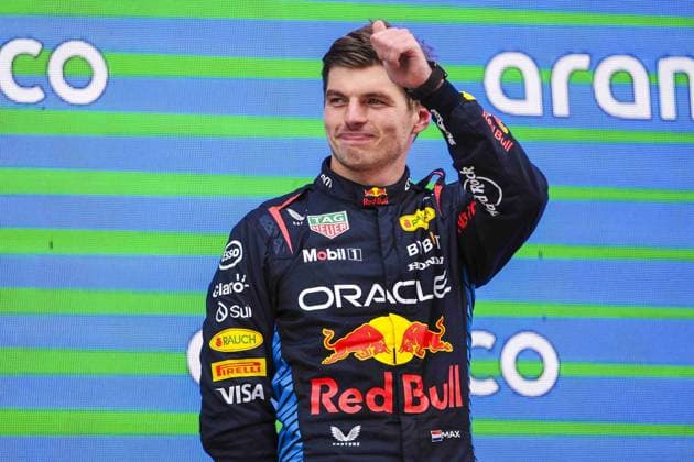 VERSTAPPEN Max (ned), Red Bull Racing RB20, portrait during the Formula 1 Aramco Gran Premio de Espana 2024, 10th round of the 2024 Formula One World Championship, WM, Weltmeisterschaft from June 21 to 23, 2024 on the Circuit de Barcelona-Catalunya, in Montmeló, Spain - F1 - SPANISH GRAND PRIX 2024 DPPI Panoramic  240623_R10_SPAGNA_DP_EA016760
