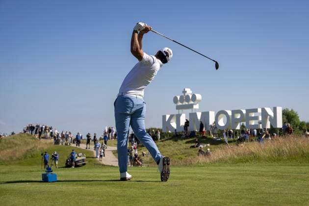BADHOEVEDORP - Matteo Manassero (ITA) during the last day of the 104th edition of the KLM Open golf at The International golf course near Amsterdam. ANP SANDER KONING xVIxANPxSportx xxANPxIVx 501865141 originalFilename: 501865141.jpg