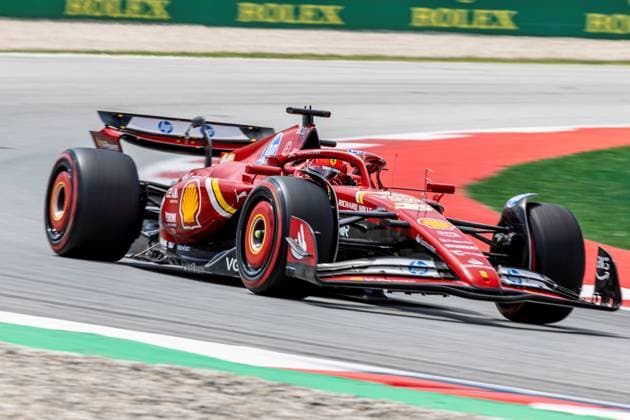 23rd June 2024; Circuit de Barcelona-Catalunya, Barcelona, Spain; Formula 1 Spanish Grand Prix 2023; Race Day; Charles Leclerc of the Scuderia Ferrari driving the SF24  ActionPlus12659333 PabloxGuillen