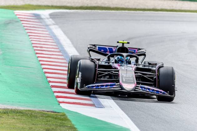 23rd June 2024; Circuit de Barcelona-Catalunya, Barcelona, Spain; Formula 1 Spanish Grand Prix 2023; Race Day; Pierre Gasly of the Alpine Formula One Team driving the A524 on track during the race  ActionPlus12659356 PabloxGuillen