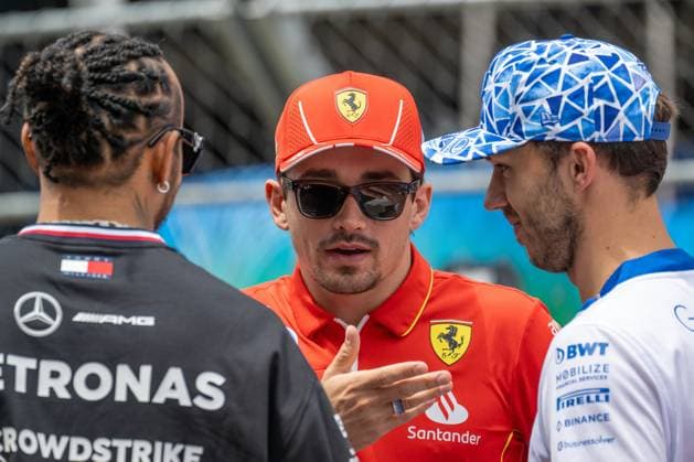 NÃ?Â°16 Charles Leclerc MC Scuderia Ferrari during FORMULA 1 ARAMCO GRAN PREMIO DE ESPANA 2024 - Race, Formula 1 Championship in Barcelona, Spain, June 23 2024  Copyright: xx xx IPA_Agency_IPA47407020