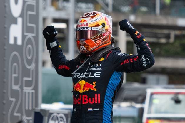 1 Max Verstappen (NDL) ASTON MARTIN ORACLE REDBULL RACING race winner , celebrating , during the F1 ARAMCO GRAND PRIX OF SPAIN 2024 from 21 to 24 of june @FOTO RACINGPICTURE during FORMULA 1 ARAMCO GRAN PREMIO DE ESPANA 2024 - Race, Formula 1 Championship in Barcelona, Spain, June 23 2024  Copyright: xx xx IPA_Agency_IPA47407036