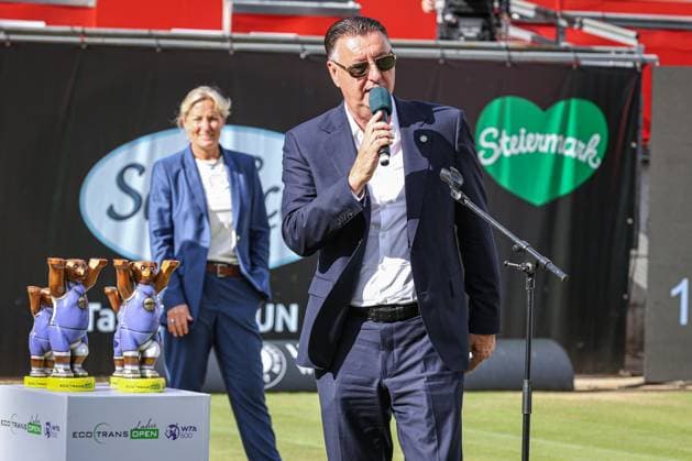 Edwin Weindorfer CEO of the e motion group , ecotrans Ladies Open 2024, Berlin, LTTC Rot Weiß , 23 06 2024, Copyright: xClaudioxGärtnerx