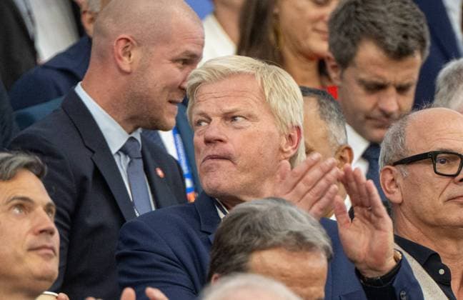 Soccer, men, season 2023 24, Euro EM 2024, Group A 3 matchday in Frankfurt, Switzerland Germany, Oliver Kahn in the stands, 23 06 2024, Copyright: xMatthiasxKochx