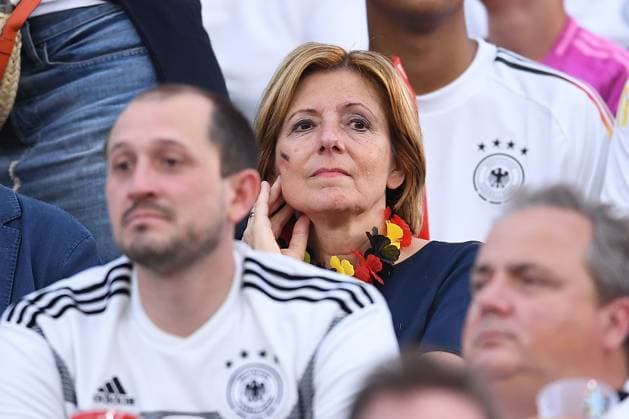 Soccer UEFA EURO 2024 Group Stage 3 Matchday Switzerland Germany on 23 06 2024 at the Frankfurt Arena in Frankfurt Marie Luise Malu Dreyer Minister President of Rhineland-Palatinate xRx
