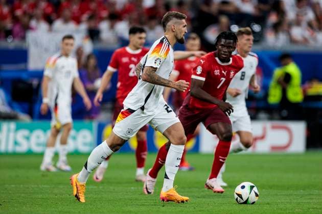 UEFA EURO 2024 Switzerland Germany 23 06 2024 Robert Andrich Germany, 23 UEFA EURO 2024 Switzerland Germany Frankfurt Arena, Frankfurt on 23 06 2024 Copyright: xBEAUTIFULxSPORTS Wunderlx