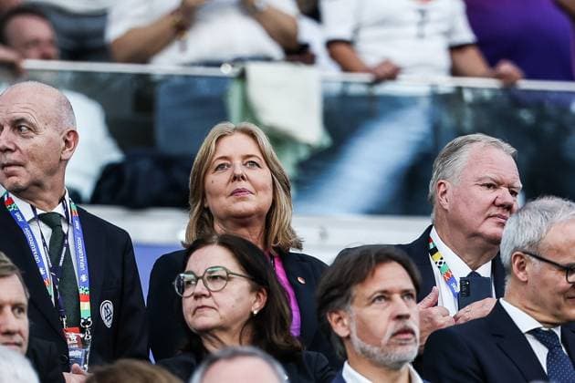 Sport, Football, UEFA EURO 2024 Group A 3 Matchday Switzerland Germany 23 06 2024, Frankfurt Arena Bärbel Bas President of the Bundestag Frankfurt am Main Frankfurt Arena Hesse Germany
