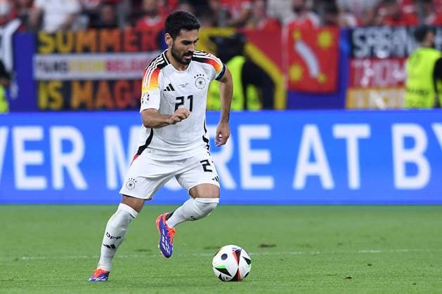 Soccer UEFA EURO 2024 Group Stage 3 Matchday Switzerland Germany on 23 06 2024 at the Frankfurt Arena in Frankfurt Ilkay Gündogan Germany xRx