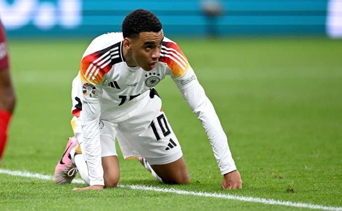 Football Euro 2024 Group A 23 06 2024 Switzerland Germany Jamal Musiala Germany