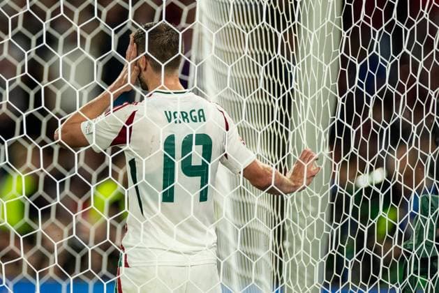 UEFA EURO 2024 Scotland Hungary 23 06 2024 Barnabas Varga Hungary, 19 UEFA EURO 2024 Scotland Hungary Stuttgart Stadium, Stuttgart 23 06 2024 Copyright: xBEAUTIFULxSPORTS Buriakovx