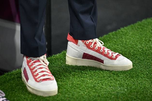 23 06 2024, xscotx, European Football Championship 2024, Switzerland Germany, emspor, v l shoes of Julian Nagelsmann Germany, coach Frankfurt am Main