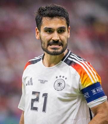 Frankfurt, Germany 23rd Jun 2024 Ilkay Gündogan DFB disappointed Switzerland Germany Switzerland Germany 23 06 2024