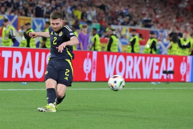 Scotland v Hungary UEFA EURO, EM, Europameisterschaft,Fussball 2024 Anthony Ralston of Scotland during the UEFA Euro 2024 match at Stuttgart Arena, Stuttgart Copyright: xPaulxChestertonx FIL-20303-0064 UK Newspapers OUT