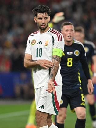Dominik Szoboszlai in the UEFA EURO 2024 football match between Scotland and Hungary at the Stuttgart Arena in Stuttgart, Sunday 23 June 2024 Koln Copyright: xRazvanxPasarica SPORTxPICTURESx