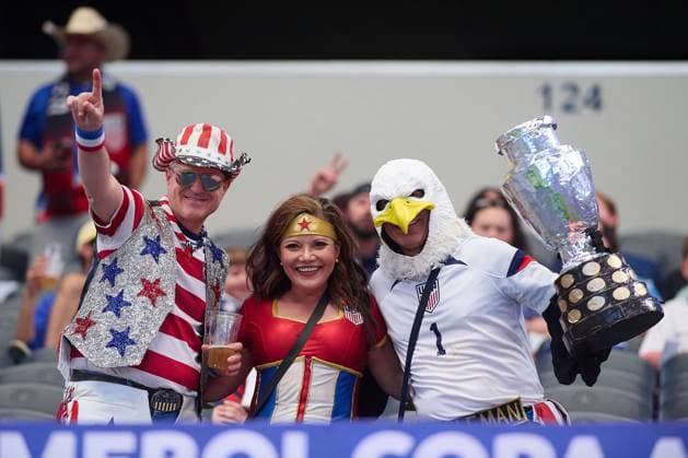 RECORD DATE NOT STATED Copa America USA 2024 United States vs Bolivia Fans o Aficion during the game between United States and Bolivia as part of the CONMEBOL Copa America USA 2024 group C, at AT-T Stadium, on June 23, 2024 in Arlington, Texas, United States. ARLINGTON TEXAS UNITED STATES  Copyright: xJONATHANxDUENASx 20240623161341_CA_GC_2024_USA_BOL_FANS8
