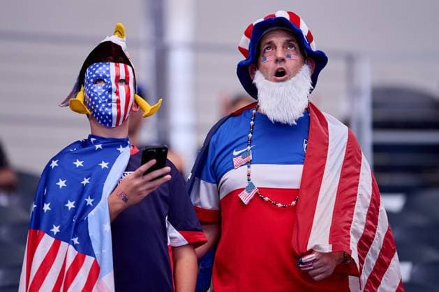 RECORD DATE NOT STATED Copa America USA 2024 United States vs Bolivia Fans o Aficion during the game between United States and Bolivia as part of the CONMEBOL Copa America USA 2024 group C, at AT-T Stadium, on June 23, 2024 in Arlington, Texas, United States. ARLINGTON TEXAS UNITED STATES  Copyright: xJosexLuisxMelgarejox 20240623162040_CA_GC_2024_USA_BOL_FANS11