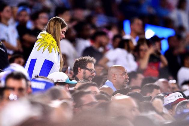 RECORD DATE NOT STATED Copa America USA 2024 Uruguay vs Panama fans o Aficion during the game between Uruguay and Panama as part of the CONMEBOL Copa America USA 2024 group C, at Hard Rock Stadium, on June 23, 2024 in Miami Gardens, Florida, United States. MIAMI FLORIDA UNITED STATES  Copyright: xAdrianxMaciasx 20240623215449_CA_GC_2024_URU_PAN_FANS84