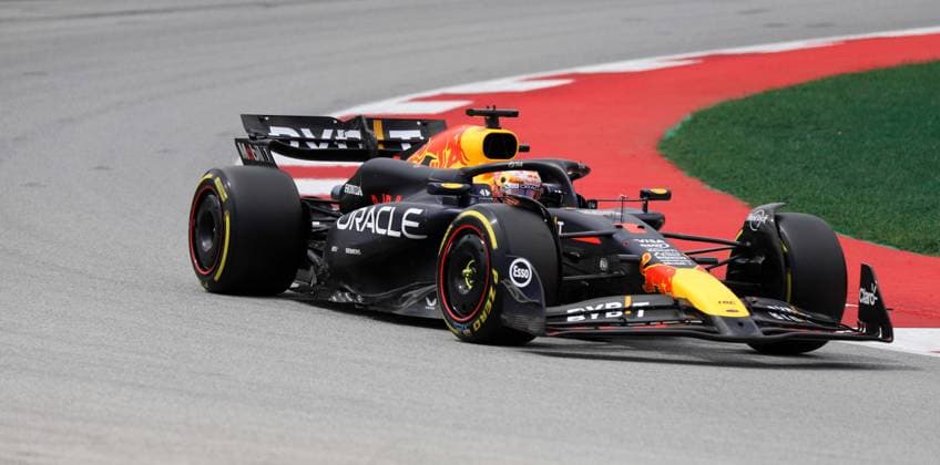 June 23, 2024, Sabadell, Barcelona, Spain: Montmelo Spain June 23, 2024 Max Verstappen(1 NL Redbull ) during race at the Formula 1 Aramaco Spain Grand Prix 2024 in Montmelo Spain on 23 June 2024 Sabadell Spain - ZUMAu50_ 20240623_zsp_u50_139 Copyright: xXavixUrgelesx