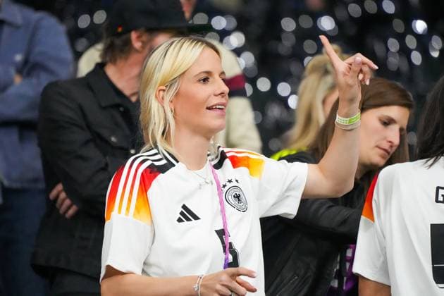 Sina, wife of Pascal Groß Germany Germany, 05 Frankfurt 23 06 2024 Germany vs Switzerland, EURO2024 M25, Group A, EM Arena Frankfurt