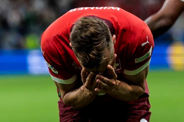 UEFA EURO 2024 Switzerland Germany 23 06 2024 Silvan Widmer Switzerland, 3 upset UEFA EURO 2024 Switzerland Germany Frankfurt Arena, Frankfurt on 23 06 2024 Copyright: xBEAUTIFULxSPORTS Wunderlx