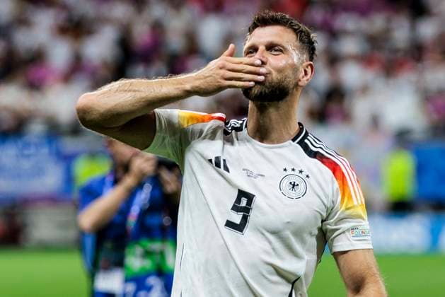 UEFA EURO 2024 Switzerland Germany 23 06 2024 Niclas Füllkrug Germany, 9 UEFA EURO 2024 Switzerland Germany Frankfurt Arena, Frankfurt on 23 06 2024 Copyright: xBEAUTIFULxSPORTS Wunderlx