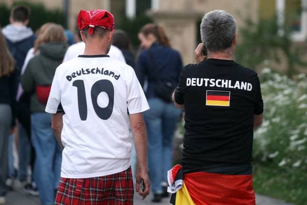 23 06 24 Euro 2024 Festival Stuttgart Germany, Stuttgart, 23 06 2024, Football, UEFA Euro 2024, Stuttgart Schlossplatz Fan Festival Public Viewing