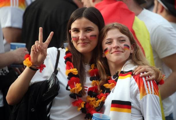 23 06 24 Euro 2024 Festival Stuttgart Germany, Stuttgart, 23 06 2024, Football, UEFA Euro 2024, Stuttgart Schlossplatz Fan Festival Public Viewing