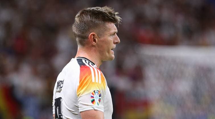 BAU 23 06 2024 Frankfurt Football EM 2024 Switzerland vs Germany, Toni Kroos GER