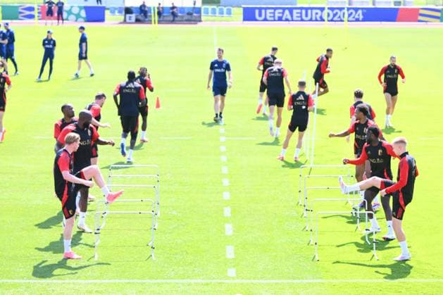EURO 2024, Belgium national team, Training