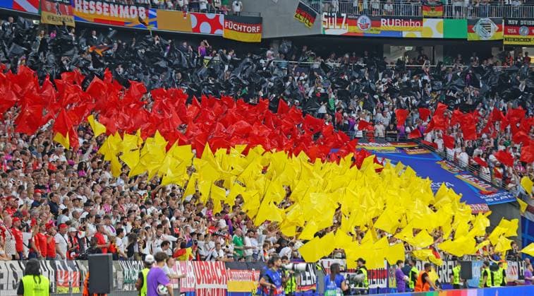 Soccer EURO2024 Group A Switzerland vs Germany 23 06 24, Germany vs Switzerland in Frankfurt,