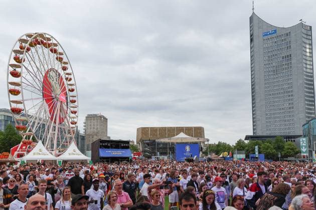 EURO 2024, fan zone in Dortmund