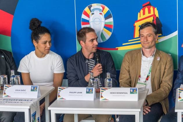 Two match days in Leipzig have been successfully completed Two more will follow Before the match between Croatia and Italy at Leipzig Stadium, representatives of UEFA EURO 2024 and Host City Leipzig will hold an interim review Media discussion with Philipp Lahm, Tournament Director UEFA EURO 2024 Celia Å aÅ¡iÄ‡, EM Ambassador Heiko Rosenthal, Mayor and Alderman for Environment, Climate, Order and Sport of the City of Leipzig Representative of the Oberserver Tour Prof Dr Jörg Junhold, Ambassador of Host City Leipzig PK Interim review