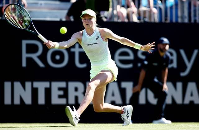 Harriet Dart of Great Britain during her match. Rothesay International Eastbourne, Day 2, Tennis, Devonshire Park, Eastbourne, UK - 24 June 2024  Copyright: xJamesxMarsh Shutterstockx 14551026bx