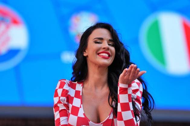 UEFA European Football Championship - UEFA EURO, EM, Europameisterschaft,Fussball 2024 - Croatia vs Italy Croatian influencer and football supporter Ivana Knoll poses during UEFA Euro 2024 - Croatia vs Italy, UEFA European Football Championship in Leipzig, Germany, June 24 2024 Leipzig Germany  Copyright: xIPAxSport ABACAx