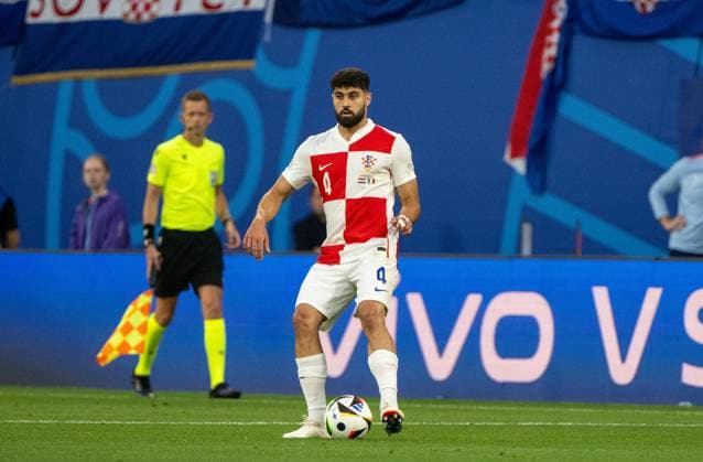 Football, Men, Season 2023 24, UEFA Euro 2024, Group B 3 Matchday in Leipzig, Croatia Italy, Josko Gvardiol Croatia , 24 06 2024, Copyright: xMatthiasxKochx
