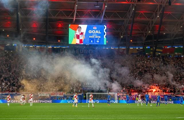 Football, Men, Season 2023 24, UEFA Euro 2024, Group B 3 Matchday in Leipzig, Croatia Italy, Overview Totals, 24 06 2024, Copyright: xMatthiasxKochx