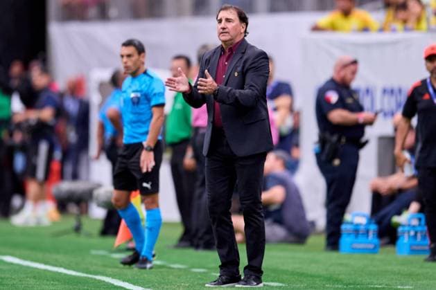 RECORD DATE NOT STATED Copa America USA 2024 Colombia vs Paraguay Nestor Lorenzo head coach of Colombia during the game between Colombia and Paraguay as part of the CONMEBOL Copa America USA 2024 group D, at NRG Stadium, on June 24, 2024 in Houston, Texas, United States. HOUSTON TEXAS UNITED STATES  Copyright: xJosexLuisxMelgarejox 20240624181826_CA_GD_2024_COL_PAR_LORENZO9