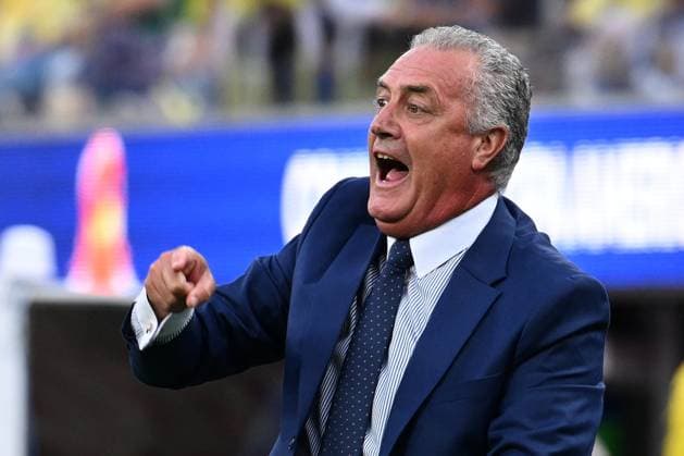 RECORD DATE NOT STATED Copa America USA 2024 Brazil vs Costa Rica Gustavo Alfaro head coach of Costa Rica during the game between Brazil and Costa Rica as part of the CONMEBOL Copa America USA 2024 group D, at SoFi Stadium, on June 24, 2024 in Inglewood, California, United States. INGLEWOOD CALIFORNIA UNITED STATES  Copyright: xDavidxLeahx 20240624211522_CA_GD_2024_BRA_CRC_ALFARO123